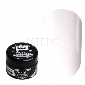 Kira Nails Acryl Gel Clear - Акрил-гель (прозрачный),  5 г