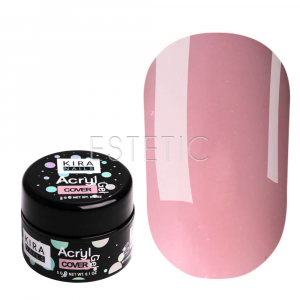 Kira Nails Acryl Gel Cover - Акрил-гель (приглушенный розовый),  5 г