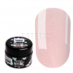Kira Nails Acryl Gel Glitter Peach - Акрил-гель (персиково-розовый с глиттером),  5 г