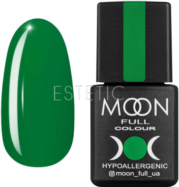 Гель-лак MOON FULL Fashion Color №244 (зеленый), 8 мл