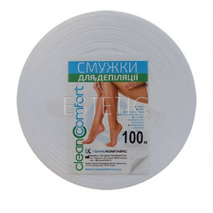 Clean Comfort  Бумага для депіляції в рулоні 7 см (40 г/м), 100 м 