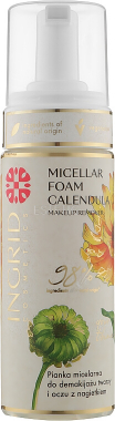 Ingrid Cosmetics Vegan Micellar Foam Calendula - Пінка для вмивання з календулою, 150 мл