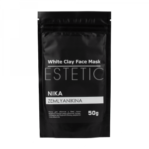 Nika Zemlyanikina Глиняна маска біла для обличчя, 50 г
