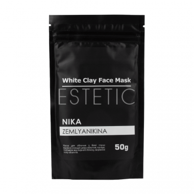 Nika Zemlyanikina Глиняная маска белая для лица, 50 г