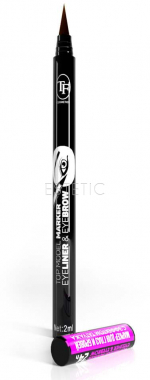 TF Cosmetics Подводка-маркер для глаз и бровей TOP MODEL Marker Eyeliner&Eyebrow, 2 мл