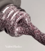 Фото 3 - Гель-лак Valeri Flash №02 (срібло з чорними і рожевими вкрапленнями, світловідбиваючий), 6 мл