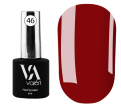 Valeri Base Color №046 - цветная база для гель-лака (классический красный), 6 мл