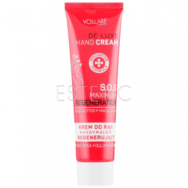 VOLLARE S.O.S Maximum Regenerating Hand Cream - Крем для рук відновлюючий, 100 мл