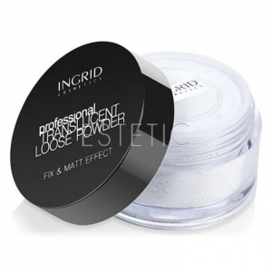 Ingrid Cosmetics Professional Bamboo Powder - Пудра рассыпчатая бамбуковая, 8 г