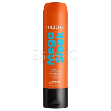 Matrix Total Results Mega Sleek Conditioner Кондиционер с маслом Ши для гладкости волос, 300 мл