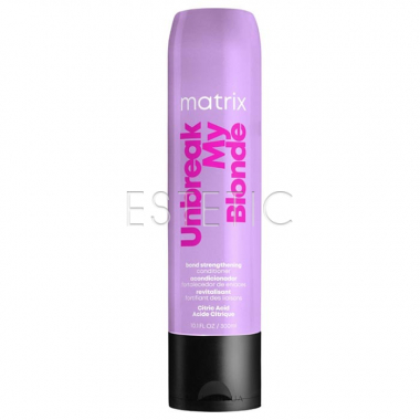 MATRIX Total Results Unbreak My Blonde Strengthening Conditioner - Кондиционер для укрепления волос, 300 мл