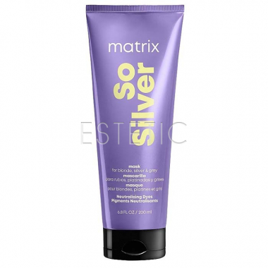 MATRIX Total Results Color Obsessed So Silver Triple Power Mask - Маска для волос тройного действия, 200 мл