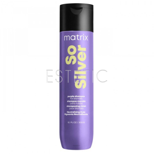 MATRIX Total Results Color Style So Silver Shampoo - Шампунь против желтизны волос, 300 мл