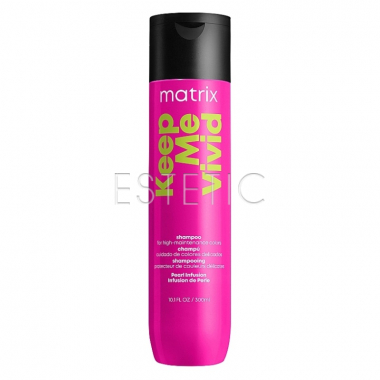 MATRIX Total Results Keep Me Vivid Shampoo - Шампунь для ярких оттенков окрашенных волос, 300 мл