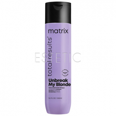 MATRIX Total Results UnBreak My Blonde Strengthening Shampoo - Шампунь для укрепления волос, 300 мл