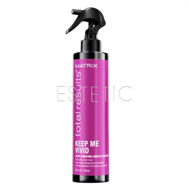 MATRIX Total Results Keep Me Vivid Color Lamination Spray - Спрей-ламінатор для закріплення кольору фарбованого волосся, 200 мл