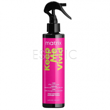 MATRIX Total Results Keep Me Vivid Color Lamination Spray - Спрей-ламинатор для закрепления цвета окрашенных волос, 200 мл