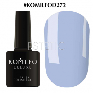Гель-лак Komilfo Deluxe Series №D272 (світлий лавандовий, емаль), 8 мл