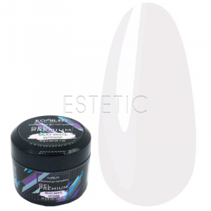 Komilfo Gel Premium Milky White Intense - гель-премиум (интенсивный молочно-белый), 30 г
