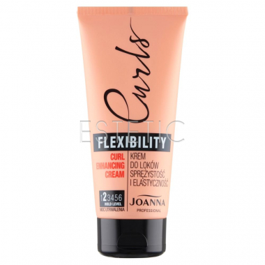 Joanna Professional CURLS Flexibility Curl Enhancing Cream - Крем для укладки вьющихся волос, 200 г