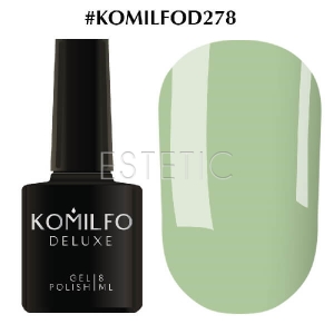 Гель-лак Komilfo Deluxe Series №D278 (оливка, емаль), 8 мл