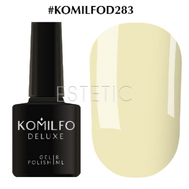 Гель-лак Komilfo Deluxe Series №D283 (блідий, жовто-оливковий, емаль), 8 мл