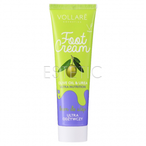 VOLLARE Ultra Nutrition Oile&Urea Foot Cream - Крем питательный и охлаждающий для ног, 100 мл