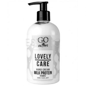 Go Active Lovely Care Hand Cream Milk Protein - Крем для рук успокаивающий с молочными протеинами и витамином Е, 350 мл
