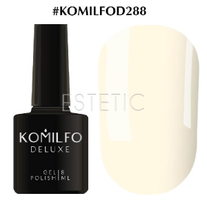 Гель-лак Komilfo Deluxe Series №D288 (блідий, світло-ліловий, емаль), 8 мл