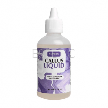 Komilfo Callus Liquid - жидкий кератолитик для педикюра, 100 мл 