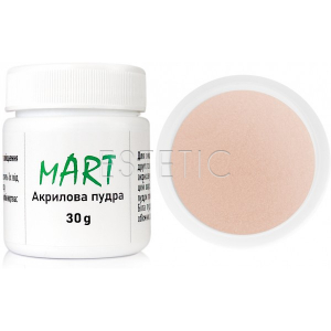 mART Acrylic Powder №11 Cover Cream - Акрилова пудра камуфлююча (кремовий), 30 г