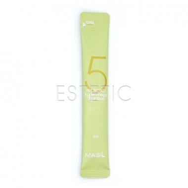 MASIL 5 Salon Probiotics Apple Vinegar Shampoo Stick - Мягкий безсульфатный шампунь с пробиотиками и яблочным уксусом для волос, 8 мл.