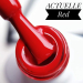 Фото 3 - Actuelle Nails Лак-фарба для стемпінгу Red (червоний), 8 мл 