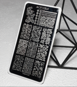 Actuelle Ornamental Пластина для стемпінгу