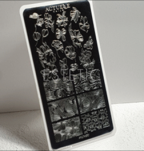 ACTUELLE Flowery Пластина для стемпінгу