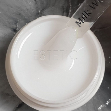 ACTUELLE Gel Milky White - Гель камуфлюючий для нарощування (молочно-білий), 30 г