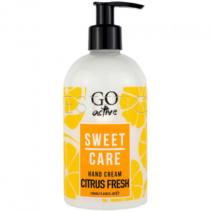 Go Active Sweet Care Hand Cream Citrus Fresh - Крем освежающий для рук с витаминами С, Е, 350 мл
