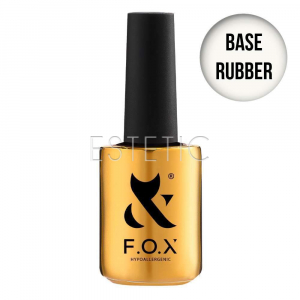 F.O.X Base Rubber - Каучукове базове покриття для гель-лаків, 14 мл