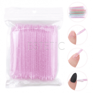 Двусторонние многоразовые палочки для удаления кутикулы 10 см (100шт/уп )