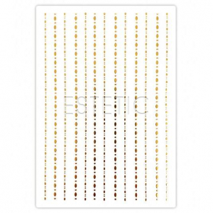 mART Стрічка гнучка ланцюжок для дизайну золотий