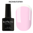 Гель-лак Komilfo French Collection №F001 (блідий лілово-рожевий, емаль, для френча), 8 мл