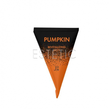 J:ON Pumpkin Revitalizing Skin Sleeping Pack - Нічна маска для ревіталізації шкіри з екстрактом гарбуза, 5 мл