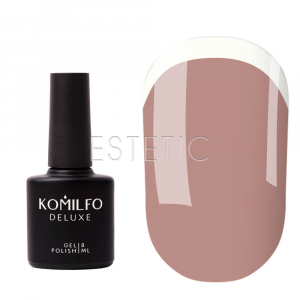 Komilfo Color French Base 004 - камуфлююча база для гель-лаку (карамельний), 8 мл