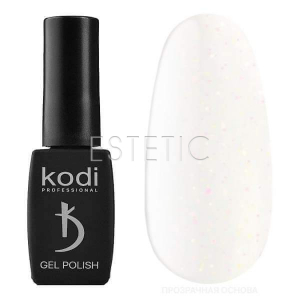 Гель-лак Kodi Professional №WS 02 (прозрачный с розово-золотым мелким шиммером), 8 мл