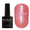 KOMILFO Гель-лак Liquid Glam Gel №GG011 (яскраво-рожевий), 8 мл