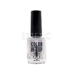 GO Active Color In Top Coat Топ для лака, 10 мл