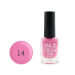 Фото 1 - Лак для нігтів Go Active Nail Polish Nail in Color №14 (бузково-рожевий), 10 мл 