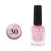Фото 1 - Лак для нігтів Go Active Nail Polish Nail in Color №30 (прозоро-рожевий із золотою слюдою), 10 мл 