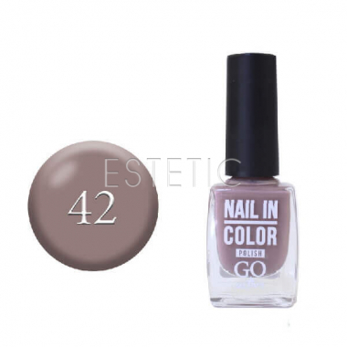 Лак для нігтів Go Active Nail Polish Nail in Color №42 (какао крем), 10 мл 