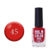 Фото 1 - Лак для нігтів Go Active Nail Polish Nail in Color №45 (червона ягода), 10 мл 